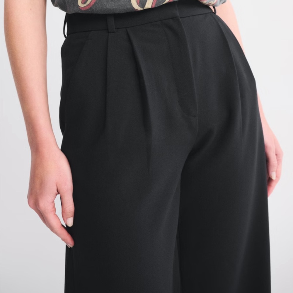 ABERCROMBIE Sloane Tailored Wide Leg Pant